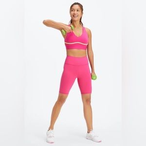 Fabletics All Day Every Day Bra and Define High-Waisted 9'' Short